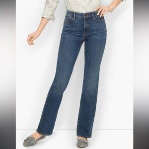 Talbots Regular Wash Mid-Rise Bootcut Jeans